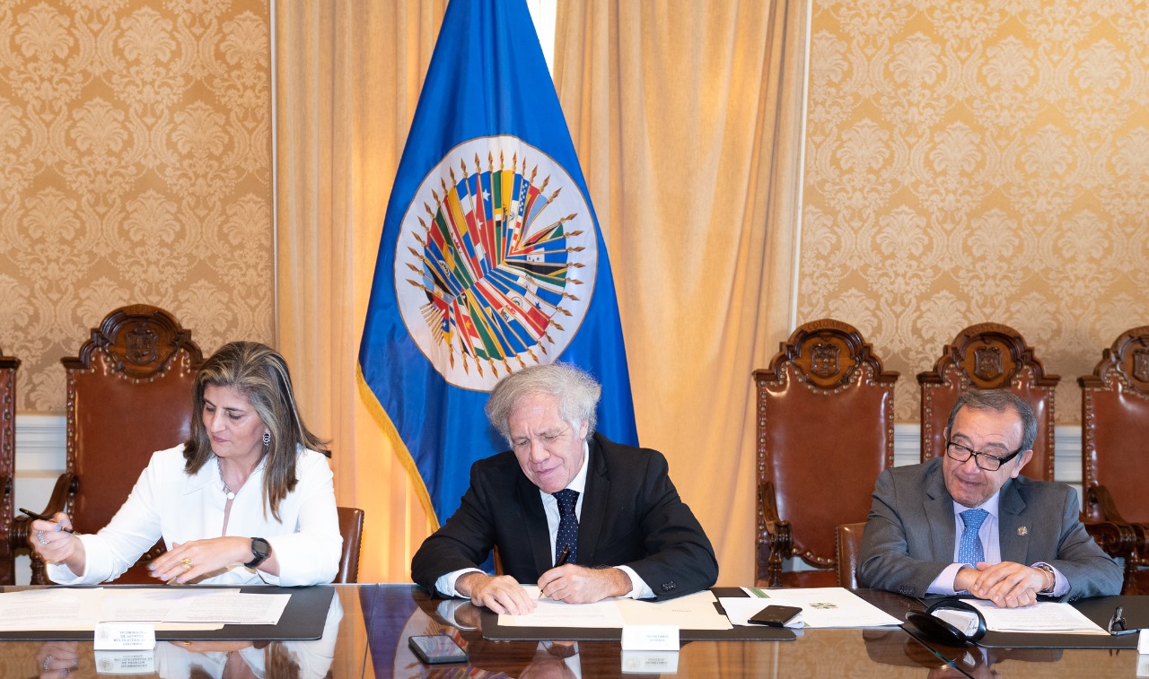 Viceministra Laura Gil Oficializó Ante El Secretario General De La OEA ...